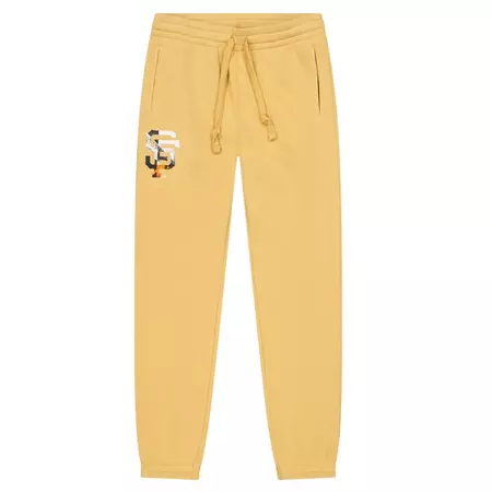 Champion MLB Rochester Authentic Print S.F Giants Logo Joggers "Turmeric"