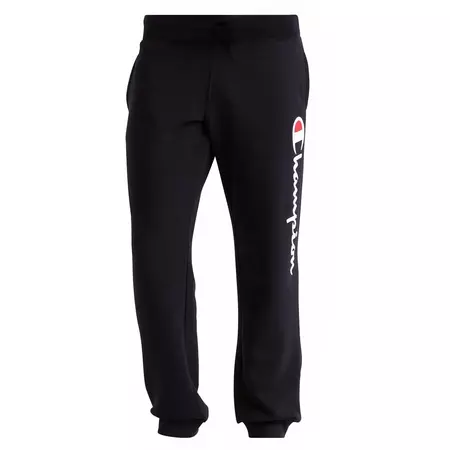 Champion Authentic Big Logo Rib Cuff Pants (marine/blanc)