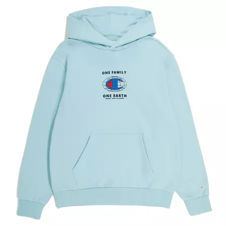 Champion Rochester Future Care Hooded Sweatshirt "Pale Turquoise"