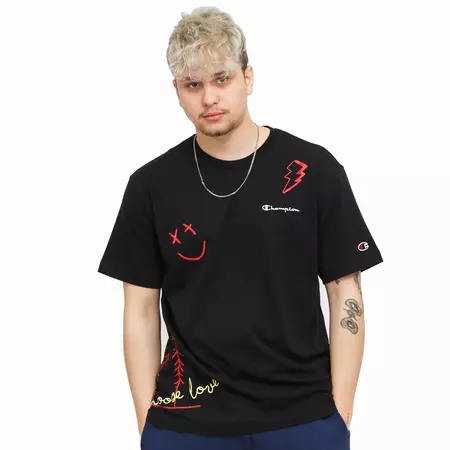 Champion Rochester Wmns Made of Love Tee "Black"