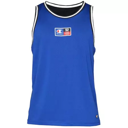 Champion Sport Lifestyle Basketball Reversible Mesh Tank Top "Black-Blue"