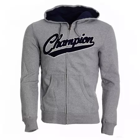 Champion Dep Of Rochester EasyFit Full-Zip Hoodie (gris)