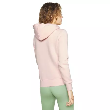 Champion Wn´s Legacy Script Logo Print Cotton Terry Hoodie "Rose Tane"