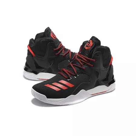 Adidas D Rose 7 "Dark City" (core black/scarlet/white)