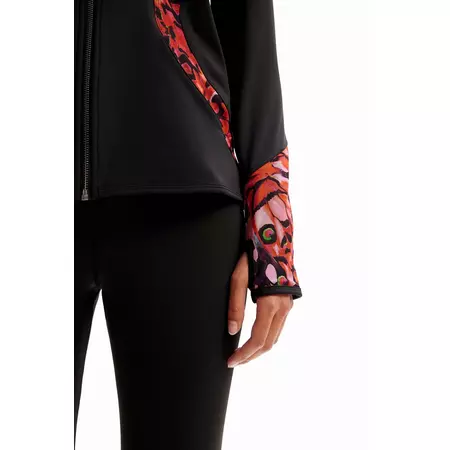 Desigual Butterfly Sporty Jacket "Black"