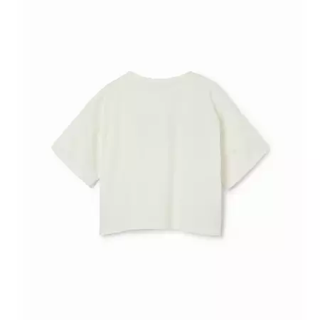 Desigual Girls Multicolour Logo T-shirt "White"