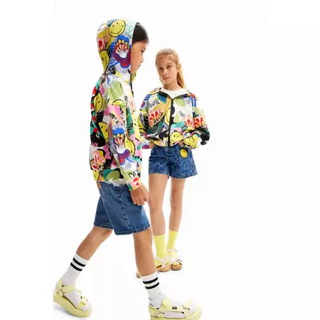 Desigual Junior Smiley Originals Sweatshirt "Multicolor"