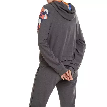 Desigual Sweat Hoodie Camo Flower