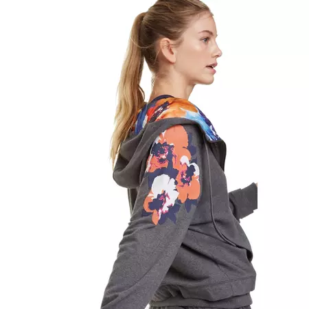 Desigual Sweat Hoodie Camo Flower