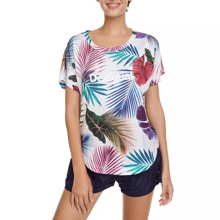 Desigual T-shirt Oversize Bio Patching