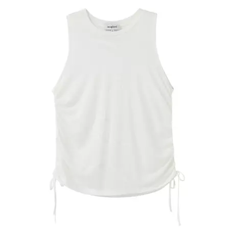 Desigual Tank Drawstring Sides