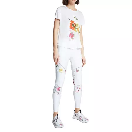 Desigual Tee Front Pleats Gardens