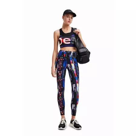 Desigual Top sport logo "Multicolor"