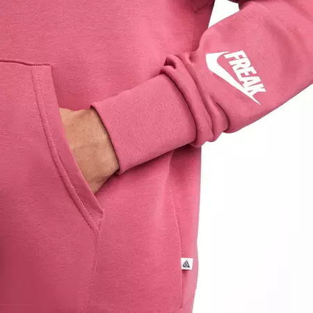 Giannis Pullover Basketball Hoodie "Sweet Beet/Sail"