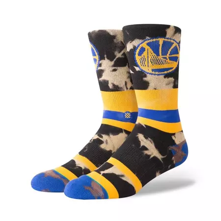 Golden State Warriors Acid Wash Socks