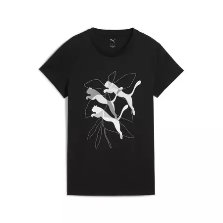 Puma GRAPHICS Branded Leaf Tee "Black"