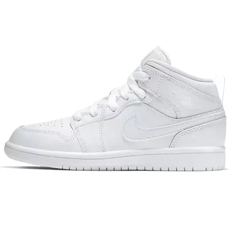 Jordan 1 Mid (PS) "Maxi White"