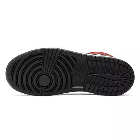 Jordan 1 Mid (PS) Pre-School Shoe "Chicago Toe"