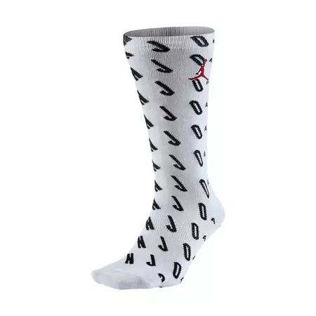 Jordan AJ 6 Sock (100/white/black/gym red)