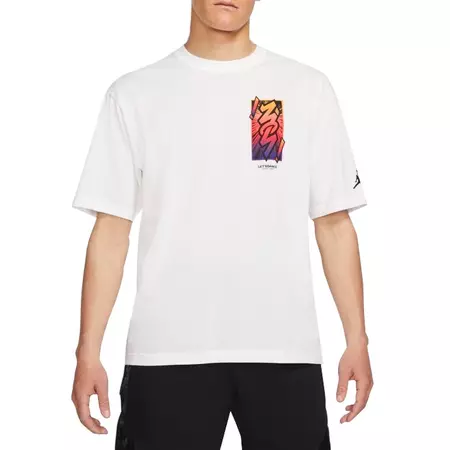 Jordan Dri-FIT Zion Men's SS T-Shirt "White"