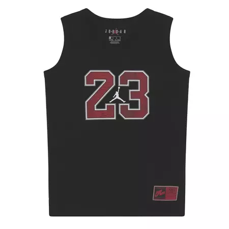 Jordan Kids 23 Etile Big Logo Tank Top "Black"