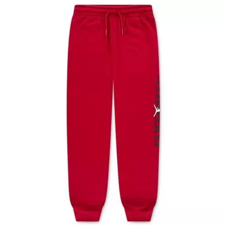 Jordan Kids Baseline Fleece Pant "Gym Red"