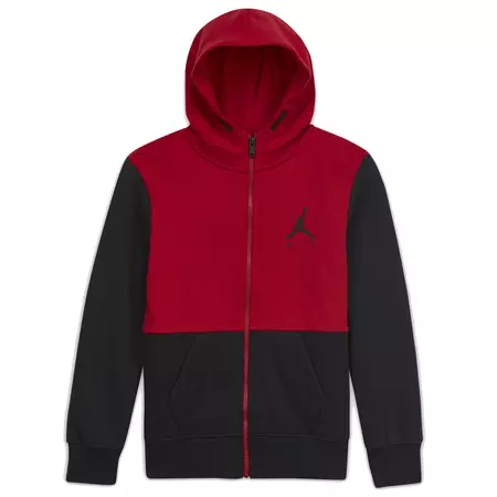 Jordan Kids Jumpman Air Full-Zip Fleece Pullover