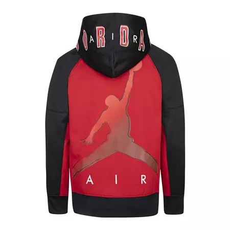 Jordan Kids Jumpman Big Sport Therma FZ Hoodie "Gym Red"