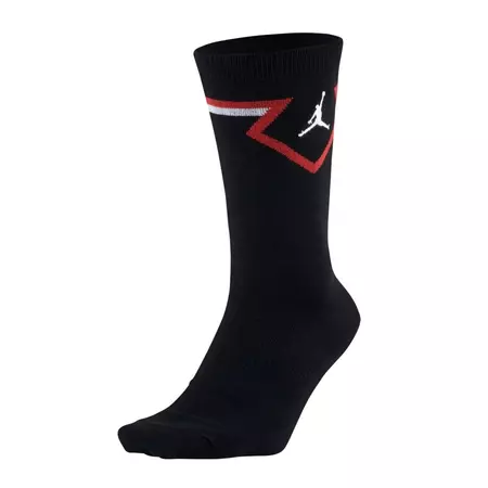 Jordan Legacy Diamond Crew Socks (010)