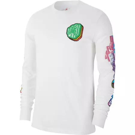 Jordan Photo Long-Sleeve Crew T-Shirt (1000)