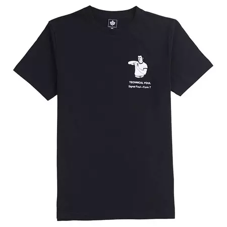 K1X Camiseta REF (black/white)