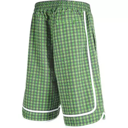 K1X Short Vichy Reversible  (verde cuadros/verde)