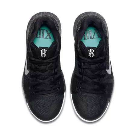 Kyrie 3 GS "Little Black Ice" (018/black/metallic silver/white/hyper turq)