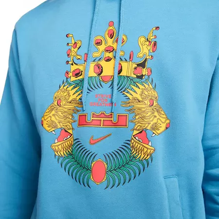 LeBron Men's Pullover Hoodie "Blue"
