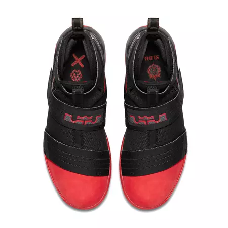 LeBron Soldier 10 SFG "Bulls" (060/black/red/black)