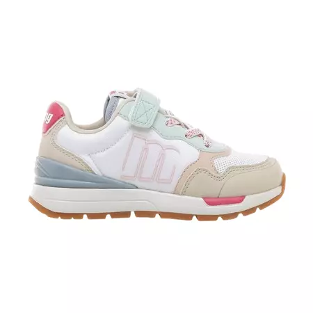Mustang Junior Sneakers Compact "White-Fucsia"