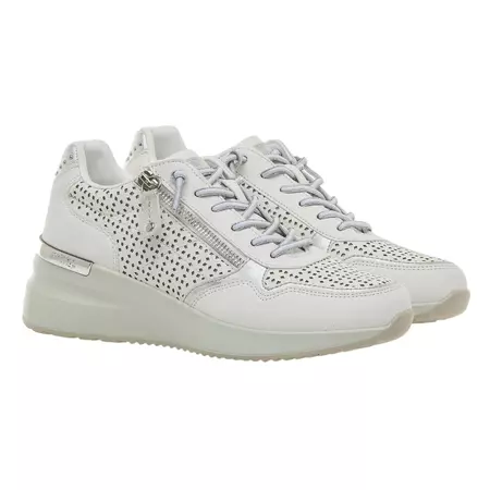 Mustang Sneakers Goa Zip "White-Silver"