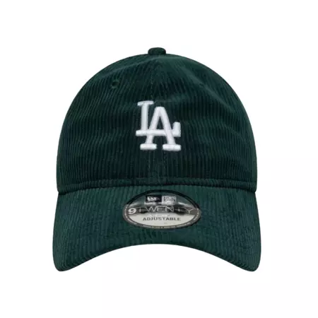 New Era MLB LA Dodgers Cord 9TWENTY Adjustable Cap "Dark Green"