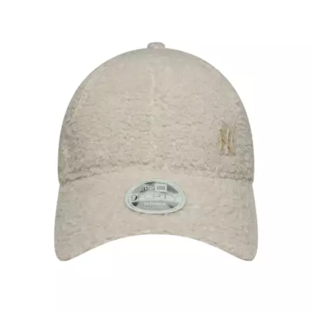 New Era MLB NY Yankees Borg Cream 9FORTY Adjustable Cap