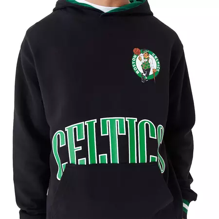 New Era NBA Boston Celtics Arch Graphic Oversized Pullover Hoodie
