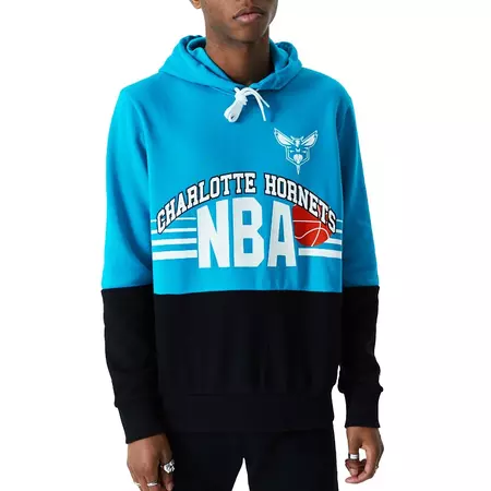 New Era NBA Charlotte Hornets Throw Back Hoodie