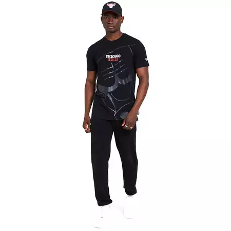 New Era NBA Chicago Bulls Big Logo T-Shirt