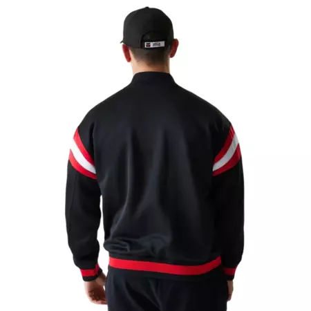 New Era NBA Chicago Bulls Panel Bomber Jacket