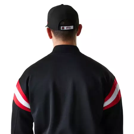 New Era NBA Chicago Bulls Panel Bomber Jacket