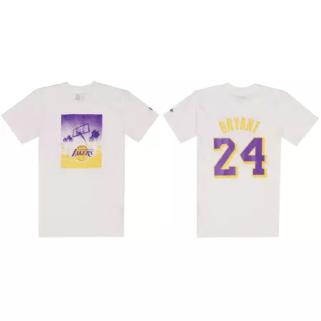 New Era NBA L.A. Lakers Graphic Photo Print Tee # 24 Bryant #