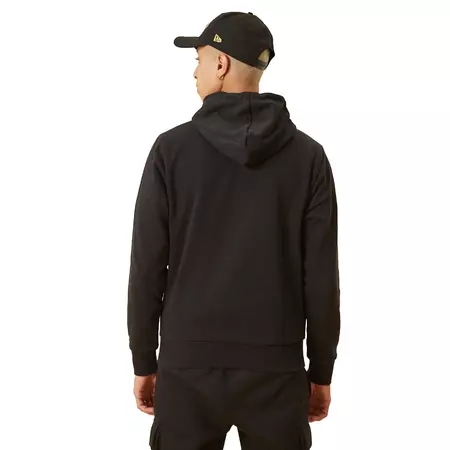 New Era NBA L.A Lakers Metallic Gold Logo Hoodie