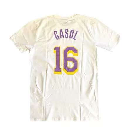 New Era NBA L.A Lakers Tear # 16 GASOL #