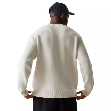 New Era NBA LA Lakers Knit Oversized Sweater "Light Beige"