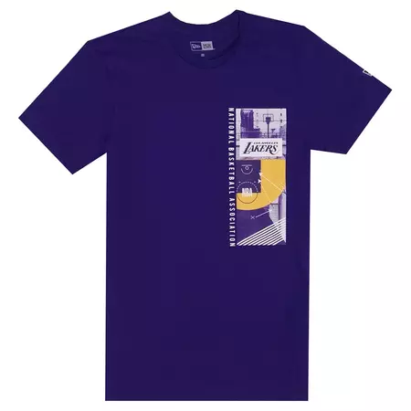 New Era NBA Los Angeles Lakers Print Tee #24 Bryant#
