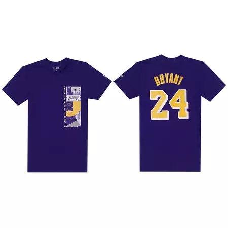 New Era NBA Los Angeles Lakers Print Tee #24 Bryant#